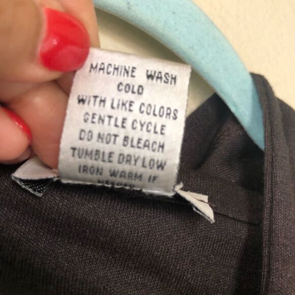 Natori Brown Zip Up Long Sleeve Hoodie Size Medium - Picture 7 of 9